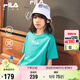 FILA KIDSx原田治聯(lián)名系列兒童短袖T恤2025夏季大童涼感上衣