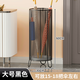 霓峰傘架置物架家用門口放傘筒商用進(jìn)門瀝水傘桶雨傘架入戶收納架鐵藝 雨傘桶-大號(hào)黑色【帶接水盤】