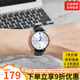 卡西歐（CASIO）手表男超薄大表盤 簡(jiǎn)約休閑商務(wù)指針石英男表MTP-VT01劍魚系列 MTP-VT01L-7B1（京倉京配）