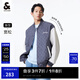 杰克·瓊斯（JACK&JONES）春秋男裝潮流寬松棒球服仿麂皮老花長袖上衣滿印夾克衣服外套男士 暗灰色-E39 M 175