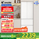 統帥（Leader）海爾智家出品冰箱416升法式多門(mén)四門(mén)冰箱 594mm超薄零嵌冰箱 黑金凈化三檔變溫冰箱LF4-436WL9U1