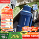 摩飛電器（Morphyrichards）電熱水壺 便攜式燒水壺 家用戶外旅行1L大容量雙層304不銹鋼保溫防燙旅行電水壺電熱水杯MR6061藍