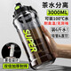 小廚鼠3000ml水杯大號大容量男2025新款便攜工地大水壺耐高溫泡茶杯夏ac 黑色3.0L+茶漏球【加厚抗菌PC】 無(wú)規格