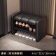 至珍曦意式家用入戶(hù)門(mén)換鞋凳輕奢高級感進(jìn)門(mén)可坐鞋柜穿鞋凳實(shí)木鞋架真皮 高級輕奢鞋凳60CM黑色 整裝發(fā)貨