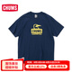 CHUMS洽洽鳥(niǎo)短袖T恤簡(jiǎn)約棉質(zhì)運(yùn)動(dòng)休閑百搭圓領(lǐng)內(nèi)搭上衣半袖CH01-2277 （鳥(niǎo)LOGO）N015 L