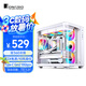 喬思伯（JONSBO）TK-3白色 曲面海景房ATX機(jī)箱（雙360冷排/ATX電源/10風(fēng)扇位/Type-c Gen2 10Gbps+）
