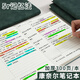 嘉然恒康奈爾筆記本本子B5軟皮面本5R記憶法思維導(dǎo)圖大學(xué)生開(kāi)學(xué)必備復(fù)習(xí)考研備考學(xué)習(xí)考公記事本墨綠色