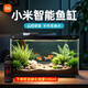小米智能桌面魚缸 專業(yè)級背濾系統(tǒng)半年免換水 APP定時喂食水族箱 米家智能魚缸【標配丨已接入米家APP】