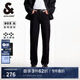 杰克·瓊斯（JACK&JONES） 彈力寬松直筒潮流雙臀兜設(shè)計(jì)百搭舒適牛仔褲男裝225132021