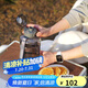 樂扣樂扣（LOCK&LOCK）小水庫大容量塑料運動水杯戶外冷水壺刻度把手男女杯子1.6L灰色