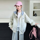 女童棒球服外套春秋款洋氣2025新款大童夾克衫女孩秋裝開春上衣服 藍色 150