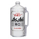 Asahi日本進(jìn)口 朝日 日式超爽啤酒2L大桶裝 麥芽啤酒 5度 朝日啤酒2L【1桶】