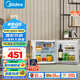 美的（Midea）45升單門迷你小冰箱租房宿舍辦公室家用冷藏小型電冰箱美妝可用節(jié)能安靜運行BC-45M【國家補貼】