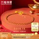 六福珠寶七夕禮物 足金紅繩側(cè)身鏈光面黃金手鏈女款手繩 計(jì)價(jià) 約2.76克