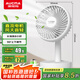 澳柯瑪（AUCMA）風(fēng)寶usb蓄電小風(fēng)扇桌面風(fēng)扇小型手持小風(fēng)扇充電電風(fēng)扇/靜音宿舍小臺(tái)扇辦公露營迷你便攜臺(tái)式小電扇