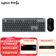 羅技（Logitech）GPW2代 狗屁王二代無線游戲鼠標(biāo) K865無線藍(lán)牙游戲機(jī)械鍵盤 鍵鼠套裝 K865（黑色）+GPW二代金剛（黑色）