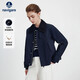Navigare意大利小帆船女士短款工裝風(fēng)衣全棉巴恩風(fēng)外套2331505501藍M