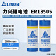 LISUN力興 ER18505流量計量表 家用煤氣表水表鋰電池3.6v 3600MA 2個裝