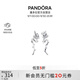 潘多拉（PANDORA）荊棘玫瑰耳釘銀色花莖造型優(yōu)雅高級力量美生日禮物送女友