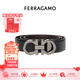 菲拉格慕（Ferragamo）腰帶男皮帶商務(wù)正裝 帶身3.5CM寬可自由裁剪 七夕節日送男友禮物 679710 689134
