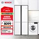博世（BOSCH）冰洗套裝 497L超薄十字對(duì)開門冰箱 10KG全自動(dòng)滾筒洗衣機(jī) 除菌除螨 羊毛洗護(hù) K1C82EA20C+WGA252ZA1W