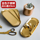 全適不銹鋼金色收納盤(pán)托盤(pán)零食盤(pán)糖果盤(pán)點(diǎn)心碟蛋糕水果干果盤(pán)首飾收納