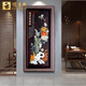 云儒唐樊 入戶(hù)玄關(guān)客廳走廊過(guò)道裝飾畫(huà)新中式玉雕畫(huà)高檔大氣3d立體玉石浮雕掛畫(huà)送朋友喬遷開(kāi)業(yè)高檔賀禮 富貴節節高 180*85cm