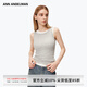 ANN ANDELMAN【明星同款】官方直營打底內(nèi)搭工裝背心外穿25春夏新款無袖上衣 灰色 S