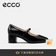 愛步（ECCO）瑪麗珍鞋女鞋 2025年夏季倪妮同款高跟鞋淺口單鞋 型塑290963 黑色29096301001 36