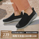 斯凱奇（Skechers）男鞋夏季一腳蹬健步鞋軟底透氣網(wǎng)面休閑運(yùn)動(dòng)鞋54626