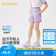 巴拉巴拉童裝兒童短褲女童2025夏裝速干運動褲子時尚中大童潮208225110001