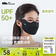 蕉下（beneunder）面膜防曬口罩騎行口罩女高顏值輕薄無(wú)痕防曬面罩護(hù)臉基尼漫暮黑