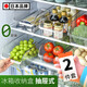 家の物語(yǔ)（KATEI STORY）日本冰箱收納盒抽屜式保鮮盒食品級(jí)蔬菜雞蛋冷凍專用儲(chǔ)物整理神器