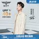 BOY LONDON【范丞丞同款】男女同款防曬服休閑薄外套N23002 卡其色 XS