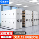 勝萊特密集架檔案柜鋼制移動(dòng)密集柜手搖式文件柜資料柜一列三組每立方