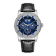 勞斯丹頓六針萬(wàn)年歷月相藍面多功能男士機械腕表 藍面 40mm