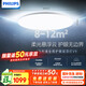 飛利浦（PHILIPS）吸頂燈護(hù)眼智能全光譜臥室大燈LED燈具國家補(bǔ)貼V9【包安裝】 40W