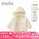 凡獵女童棉服外套冬裝2024新款洋氣嬰兒羽絨服三合一寶寶衣服保暖冬季 小熊 100