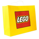 樂(lè )高（LEGO）正品購物紙袋包裝手提袋禮品袋送禮袋中號M 340*410*120 承重5kg