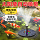 京悠雨德國太陽(yáng)能自動(dòng)噴泉噴水增氧機循環(huán)水泵魚(yú)池水缸戶(hù)外庭院假山景觀(guān) 太陽(yáng)能130mm漂浮噴泉【增氧/噴泉二合一】