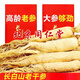 北京同仁堂高齡老干參 野山參長白山人參 生曬參泡酒煲湯東北特產(chǎn) 新鮮產(chǎn)地 正宗長白山干參【產(chǎn)地批發(fā)】 小【人參干人參一根】10g左右