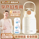 WFFPM德國品牌316吸管杯簡約高顏值孕婦杯不銹鋼保溫杯防嗆便攜水杯 字母白色 500ml