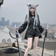 玩家小將拉普蘭德周邊cos服明日方舟羅德島cos套裝cosplay服裝女假發(fā)道具 全套（外套褲子手套皮帶里衣發(fā)夾） S