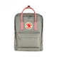 北極狐FJALLRAVEN雙肩包戶外通勤男女學(xué)生書(shū)包大容量電腦包kanken背包 霧灰粉帶 中號(hào)16L classic可容納14寸電腦