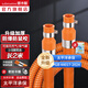 潛水艇（Submarine）金屬鎧裝燃?xì)夤芗矣梅朗笠簹夤芴烊粴饷簹夤蘅捎秒p插口金屬軟管 2米【新國(guó)標(biāo)】 家用低壓煤氣管/燃?xì)夤? title=