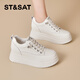 星期六厚底小白鞋女鞋2025新款秋冬季厚底增高休閑小個(gè)子板鞋休閑運動(dòng)鞋