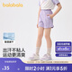 巴拉巴拉童裝兒童短褲女童2025夏裝速干運(yùn)動(dòng)褲子時(shí)尚中大童潮208225110001