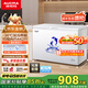 澳柯瑪（AUCMA）307升減霜冰柜家用大容量冷藏柜冷凍柜 臥式冷柜冰箱雪糕柜一級能效 BC/BD-307HNE 國家補貼20%
