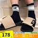 耐克（NIKE）拖鞋男鞋25夏季新款舒適透氣輕便沙灘鞋休閑家居涼拖鞋一字拖 DQ9624-004 42.5