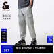 杰克·瓊斯（JACK&JONES）男裝夏工裝風(fēng)口袋潮百搭舒適高彈九分褲束腳牛仔褲男褲224232010 E39 淺牛仔藍(lán) 常規(guī) M （175)RW